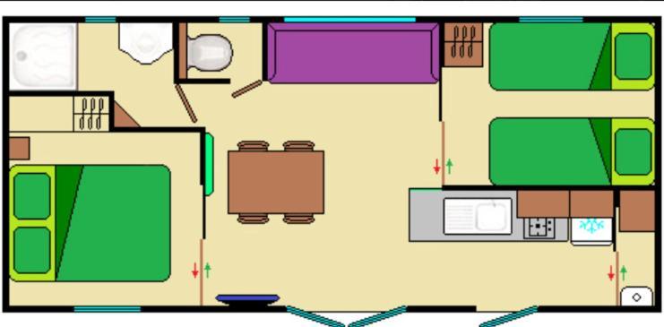 Mobil Home Tout Confort Ideal Pour 4 Personnes Dans Le Domaine De Dugny Camping 4 Etoiles, Proche De Blois, Du Zoo De Beauval Et Des Chateaux De La Loire Onzain Buitenkant foto