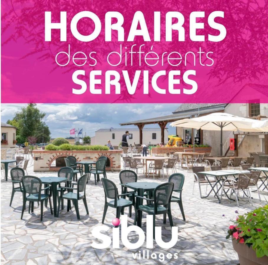 Mobil Home Tout Confort Ideal Pour 4 Personnes Dans Le Domaine De Dugny Camping 4 Etoiles, Proche De Blois, Du Zoo De Beauval Et Des Chateaux De La Loire Onzain Buitenkant foto
